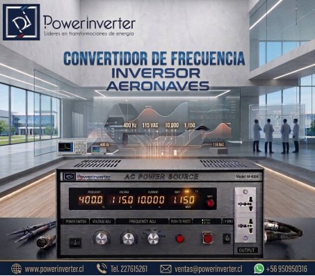 CONVERSOR - VARIADOR DE FRECUENCIA - 0-300V/400HZ 800W
